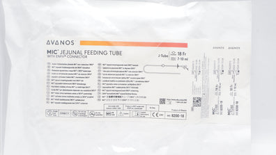 Avanos 8200-18 MIC JEJUNAL FEEDING TUBE w/ENFit Connector 18Fr, 7-10ml